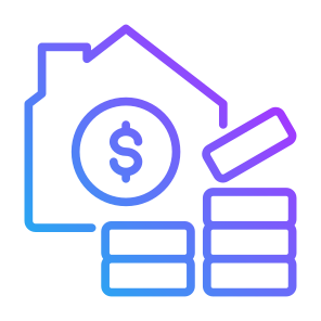 Home Equity, House, Price, Purchase, Cost icon