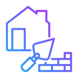 Home Renovation, Renovation, Construction And Tools, Repair, Building icon