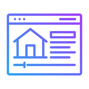 Website, Marketing, Browser, Real Estate, Selling  icon