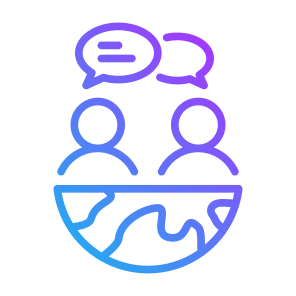 Communication, World, Global, Network, Global Network, People icon