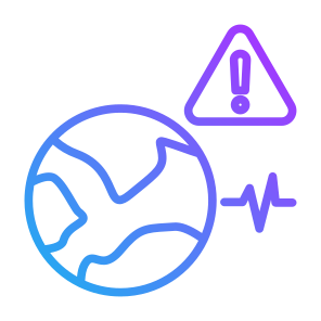 Earthquake, Warning, Attention, Earth, Disaster, Damage,  icon