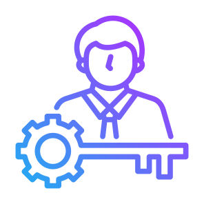 Key Person, People, Human, Key,  User, Management icon