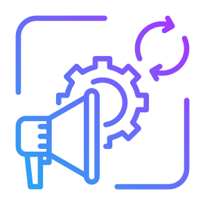 Marketing Automation, Social Media, Digital,  Marketing, Campaign,  Promotion icon