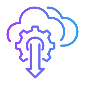 Cloud Report, Cloud, Report, Storage, Data, Analytics icon
