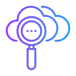 Cloud Search, Cloud, Search, Cloud Computing, Internet, Magnifying Glass icon