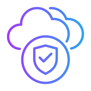 Cloud Security, Cloud, Security, Secure, Protection, Cloud Computing   icon