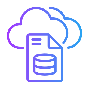 Cloud Server, Server Report, Cloud, Server, Report, Document, Data icon