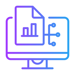 Data Analytics, Data, Analytics, Report, Statistics, Monitor icon