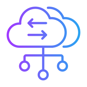 Data Tranfer, Cloud Transfer, Cloud, Data, Transfer, Network, Cloud Computing icon