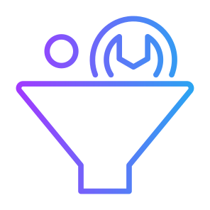 Filter Settings, Filter, Settings, Funnel, Filtering, Sorting  icon