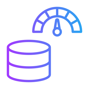 Server Performance, Server, Database, Performance, Speedometer, Speed Test icon