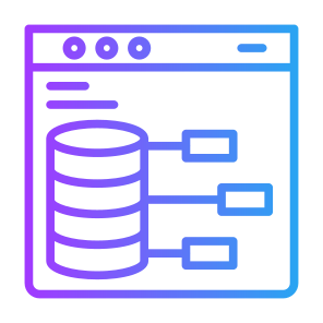 Sharing Server, Server, Share, Storage, Database, Network  icon