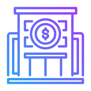 Bank, Money, Business, Savings, Finance, Architecture And City icon