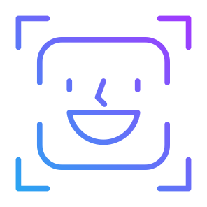 Face Id, Face Scan, Facial Recognition, Security, Technology  icon