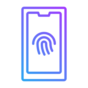 Fingerprint, Security, Smartphone, Biometric Recognition, Fingerprint Scanner  icon