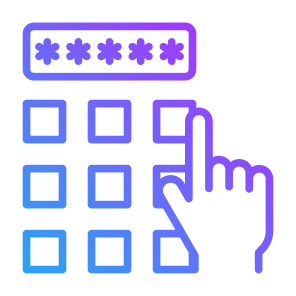 Pin Number, Code, Access, Payment, Pin  icon