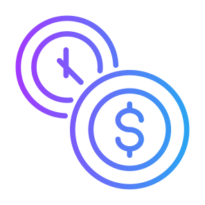 Credit, Money, Pay Later, Loan, Bank, Finance, Term, Time icon