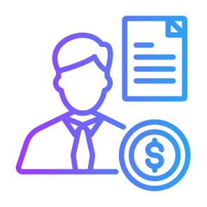 Debtor, Financial, People, User, Tax, Business, Finance icon