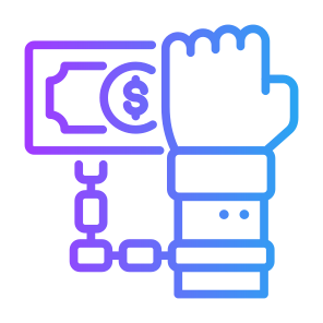 Payment, Obligation, Bankruptcy, Debt, Business And Finance, Crisis, Tied, Dollar,  Chain icon