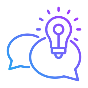 Advice, Speech Bubble, Communications, Idea, Tips  icon