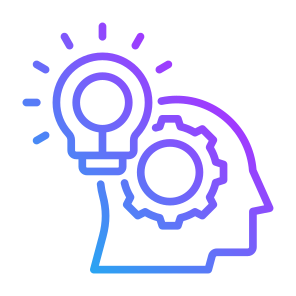 Potential, Smart, Intelligence, Solution, Experience icon