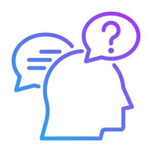 Question, People, Thinking, Hypothesis, Assumption  icon