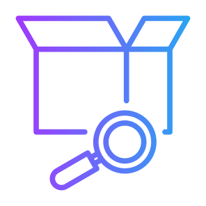 Analysis Product, Product, Analysis, Inspection, Package, Research icon