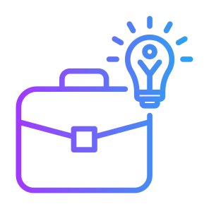 Business Idea, Business, Creative, Job, Briefcase, Idea icon