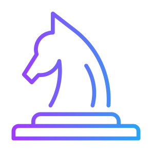 Chess Piece, Strategy, Chess, Piece, Horse, Tactics icon