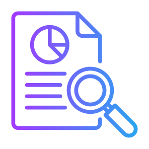Data Analysis, Data, Analysis, Report, Evaluation,  Pie Chart icon