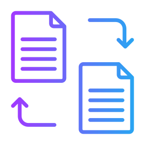 Data Exchange, Data, Document, File, Exchange, File Transfer icon