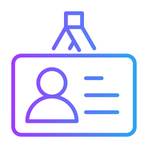 Id Card, Pass, Identification, Card, Identity, User icon