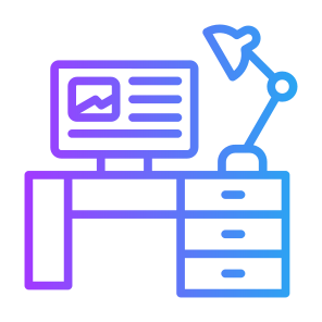 Table Lamp, Desk, Lamp, Workplace, Table, Lamp icon