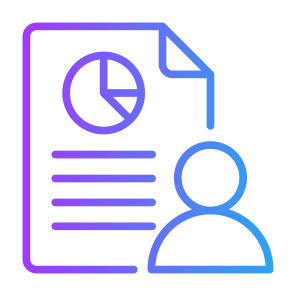 User Evaluation, Data, Evaluation, User, Analysis, Report icon