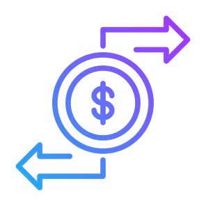 Cash Flow, Dollar, Financial, Currency, Money Flow, Cash Flow, Money, Flow, Cash  icon