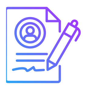 Contract, Signature, File, Document, Agreement, User icon