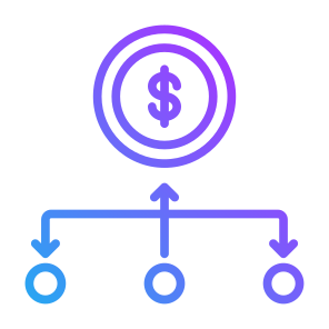 Digital Currency, Coins, Money, Networking, Dollar, Currency, Payment, Finance icon