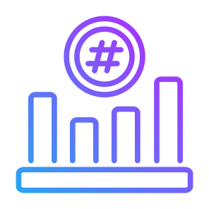 Hash Rate, Money, Graph, Statistic, Bar Chart  icon