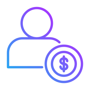 Investor, Money, Man, Dollar, Capital, User, Finance, Funding icon