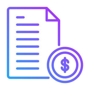 Invoice, Money, Dollar, Receipt, Bill, Payment icon