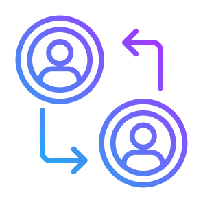 Peer To Peer, Peer, Change Management, Conversation, Change, Group, Business, Discussion, People icon