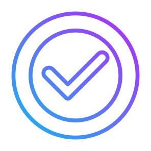 Verification, Mark, Check, Coin, Approved, Validation icon