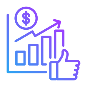 Advantage, Benefit, Sales, Marketing, Statistics  icon