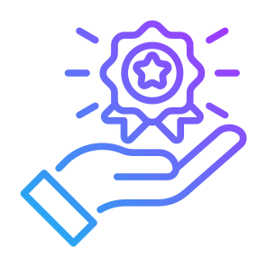 High Quality, Quality, Quality Control, Guarantee, Management  icon