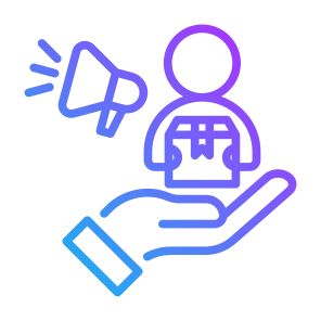 Marketing, Product, Sales Man, Agent, Package  icon