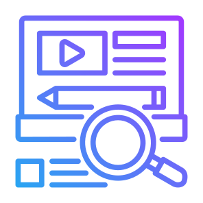 Content Optimization, Content, Optimization, Analysis, Research, Article icon