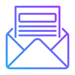 Newsletter, Email, Message, Information, Communications, Envelope icon