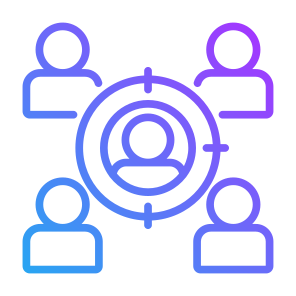 Target Audience, Targeting, Target,  Audience, Marketing, Customer icon