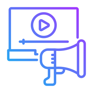 Video Marketing, Video, Marketing, Promotion, Digital, Campaign icon