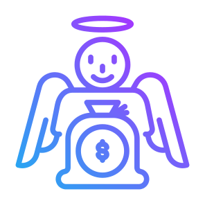 Angel Investor, Angel, Investor, Investment, Fund, Finance icon